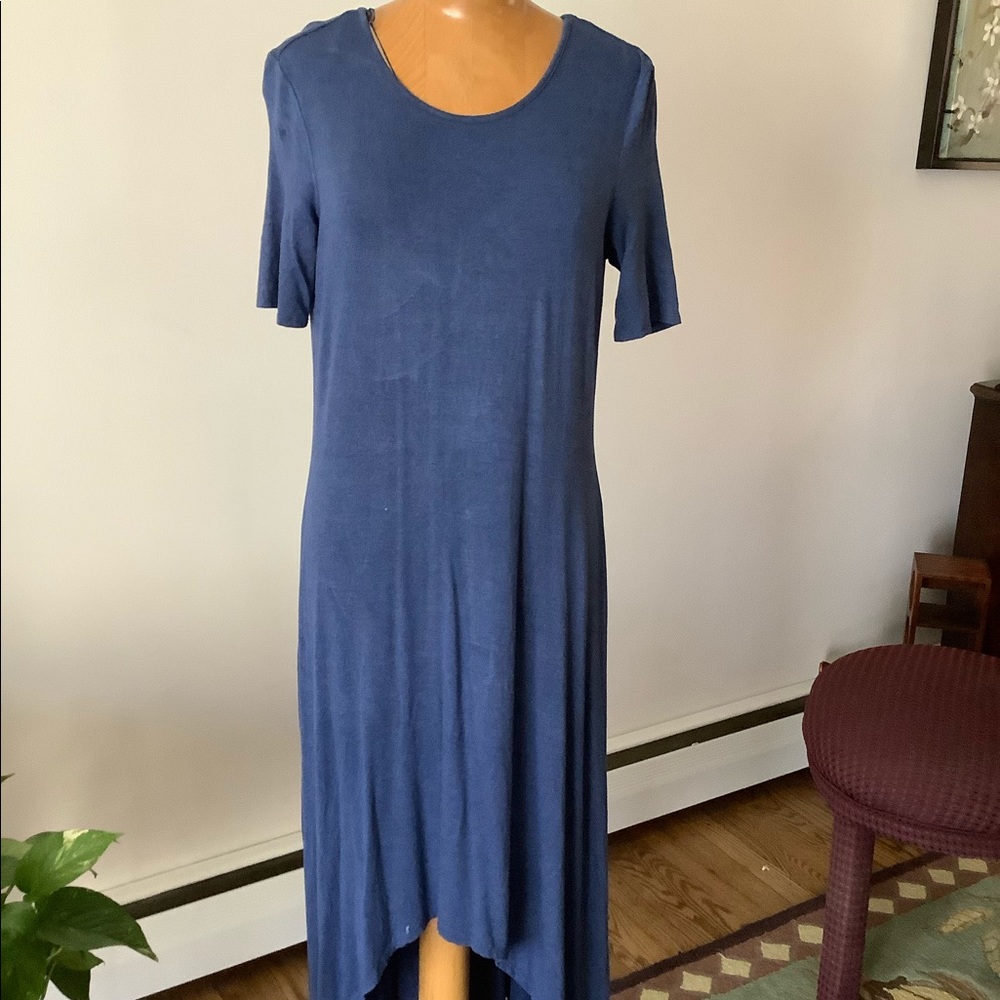 Hi-low Cotton dress